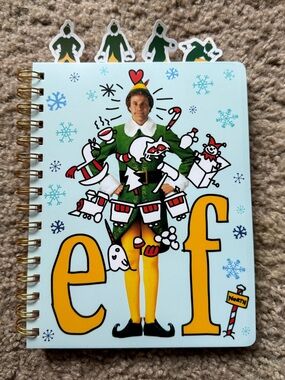 Buddy the Elf Christmas Holiday Spiral Notebook Journal